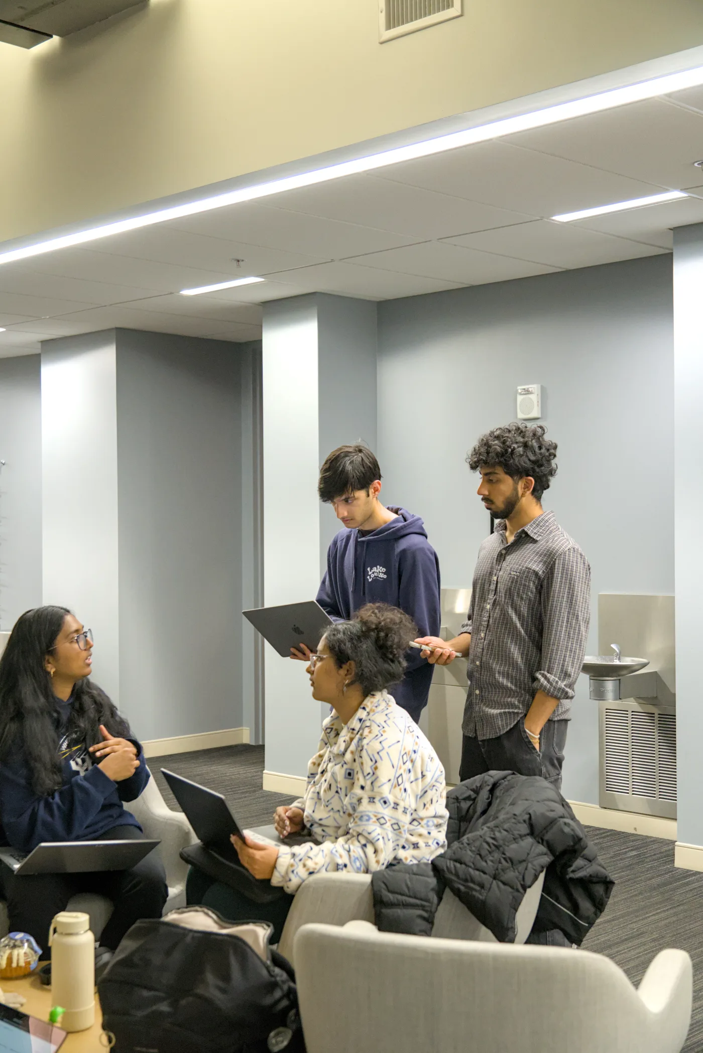 Builders collaborating on AI projects