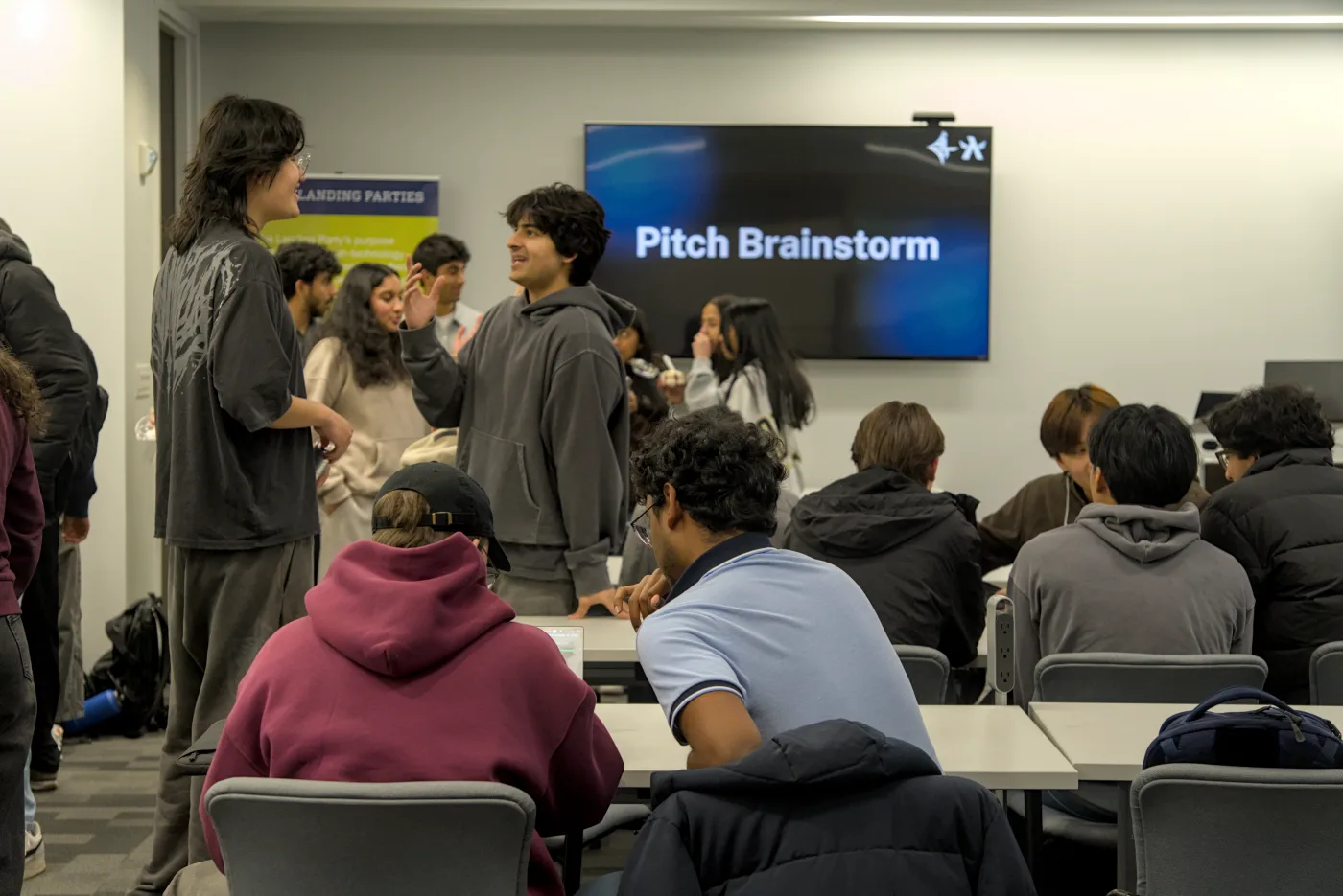 Pitch brainstorm session